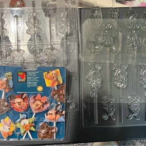 Mickey Mouse and Easter Bunny Lollipop Molds